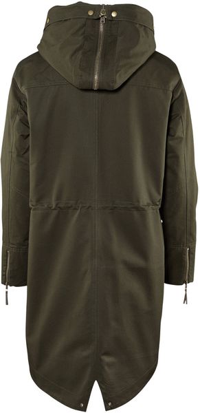 H&m Parka Jacket in Green for Men | Lyst