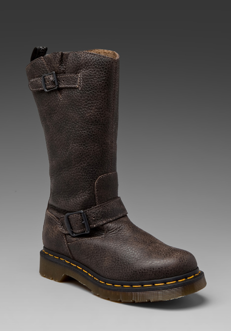 Dr. Martens Case Engineer Boot in Brown (grey) | Lyst