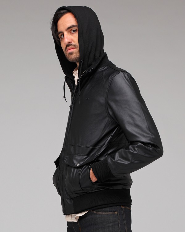 Lyst Obey Rapture Er Jacket In Black For Men Gallery