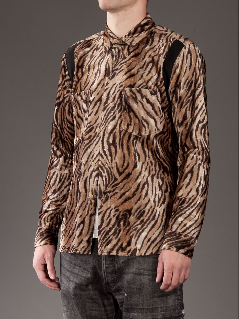 Mastermind japan Tiger Print Shirt for Men | Lyst