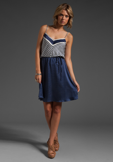 Beyond vintage Stars and Stripes Dress in Blue - Lyst