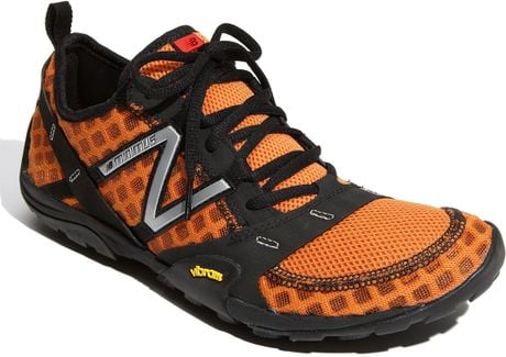 New Balance Minimus Trail Running Shoe in Orange for Men | Lyst