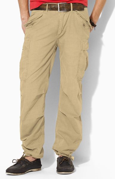 Polo Ralph Lauren Pack Cargo Pants in Khaki for Men (montana khaki) | Lyst