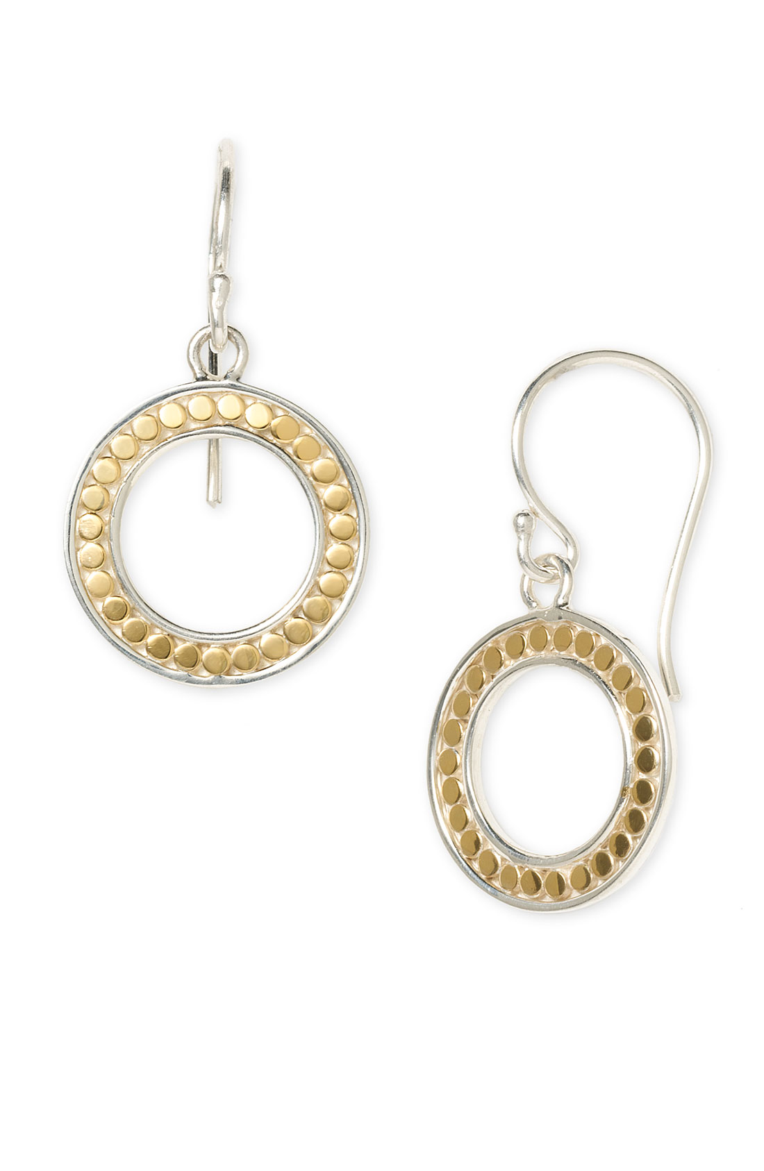 Anna Beck Bali Small Hoop Earrings in Gold (gold / silver) | Lyst