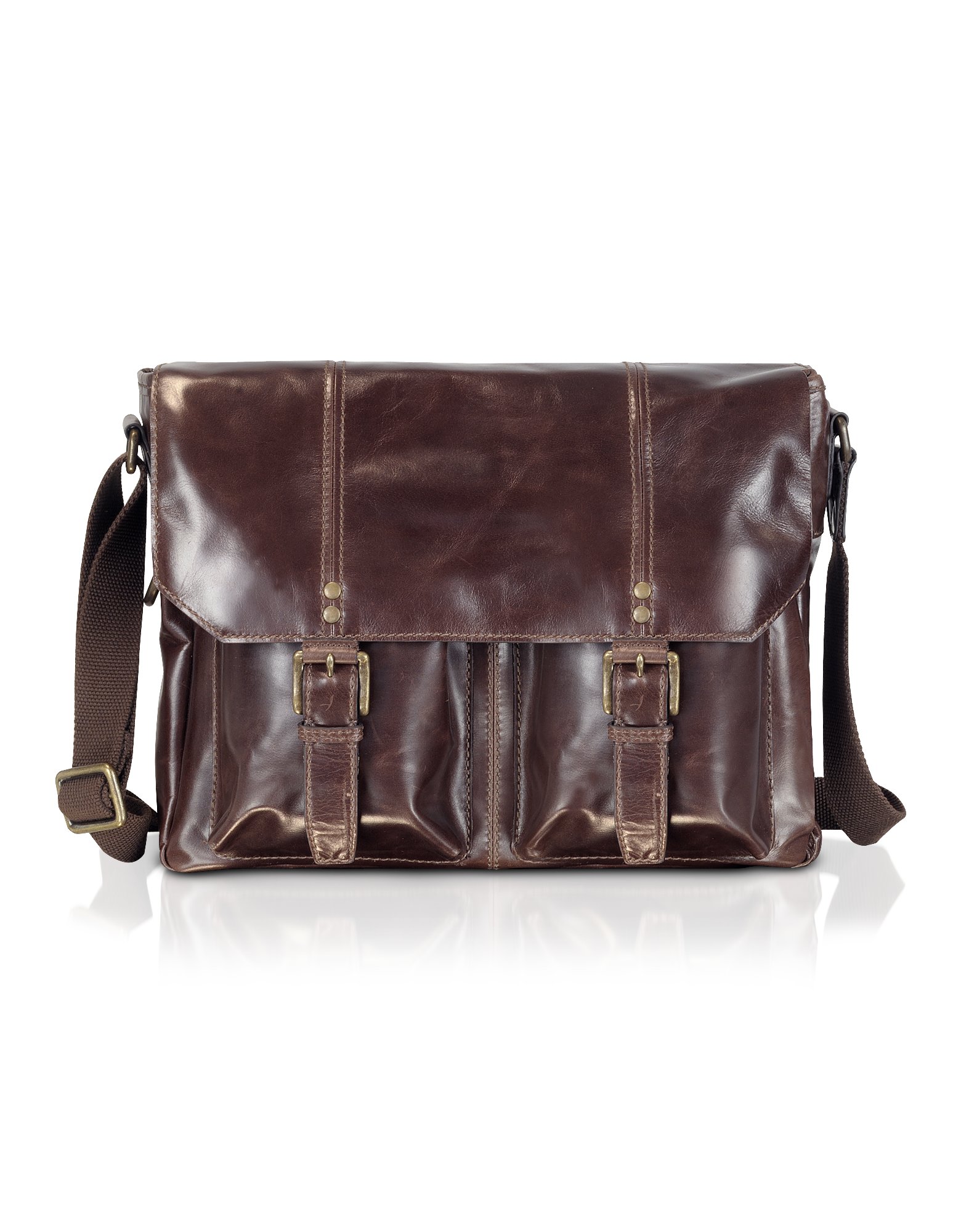 Lyst - Fossil Dayton - Leather Messenger Bag in Brown for Men