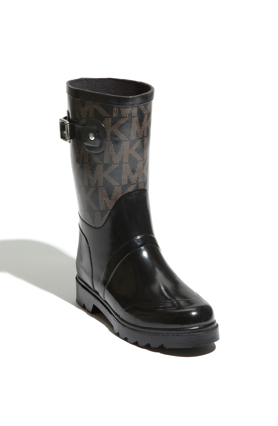 Michael Michael Kors Mid-high Rain Boots in Black | Lyst