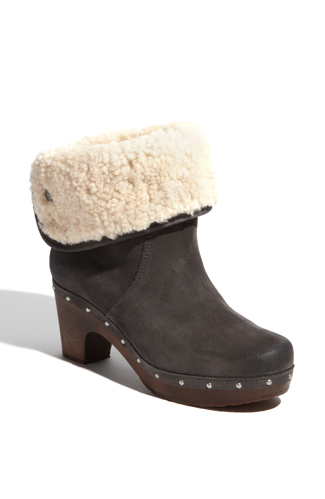 Ugg Lynnea Ankle Boot (women) in Gray (charcoal burnished suede) | Lyst