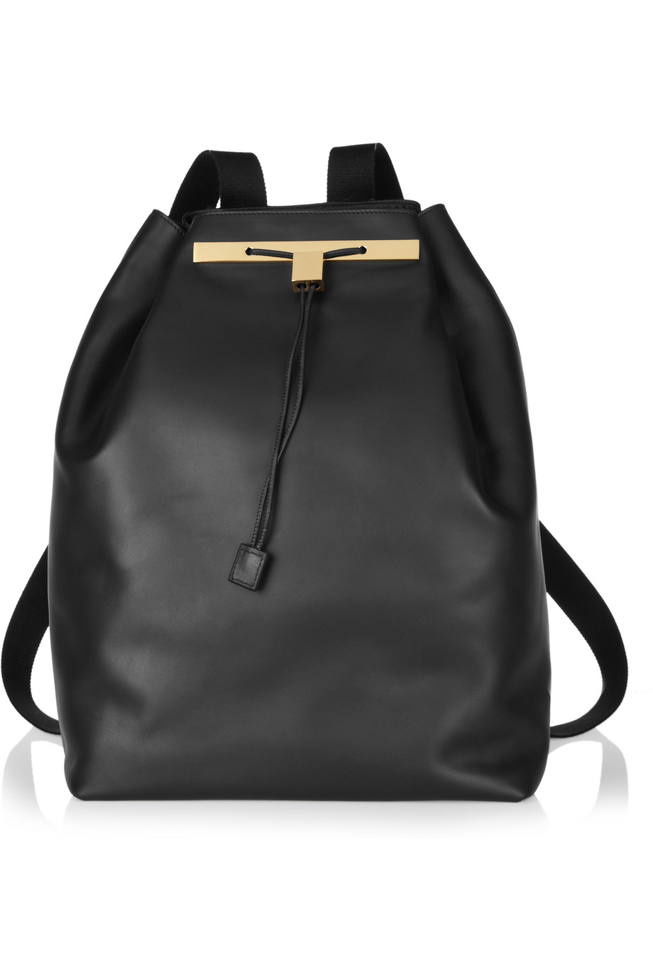 The Row Leather Backpack in Black | Lyst