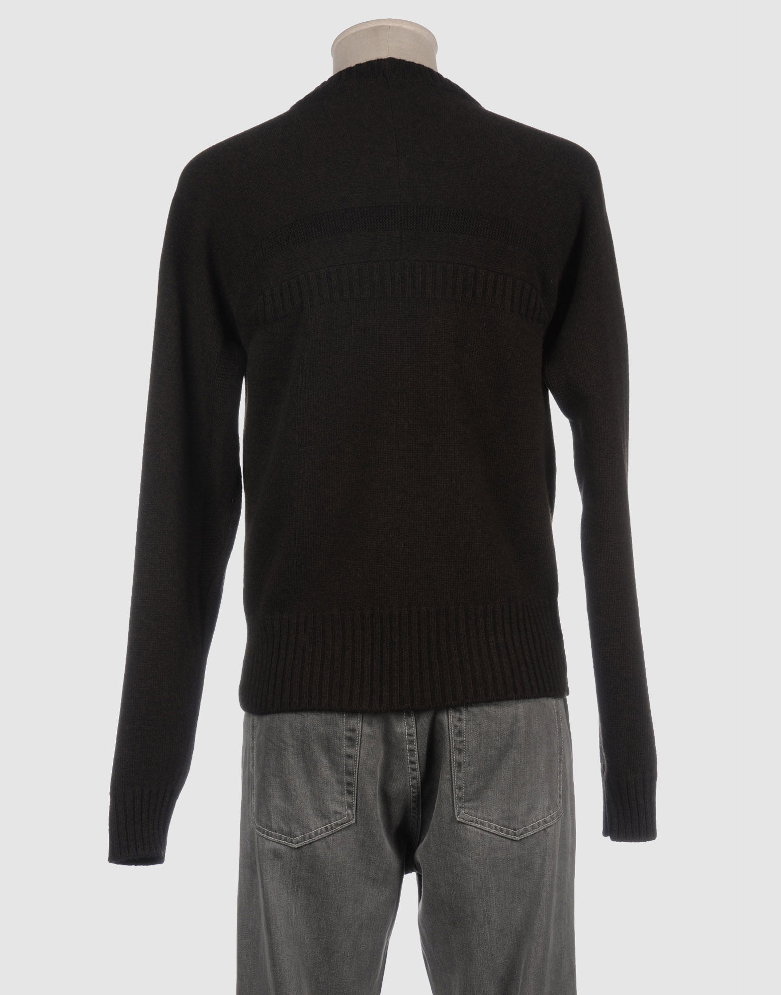 Yves saint laurent rive gauche Crewneck Sweater in Black for Men ...  