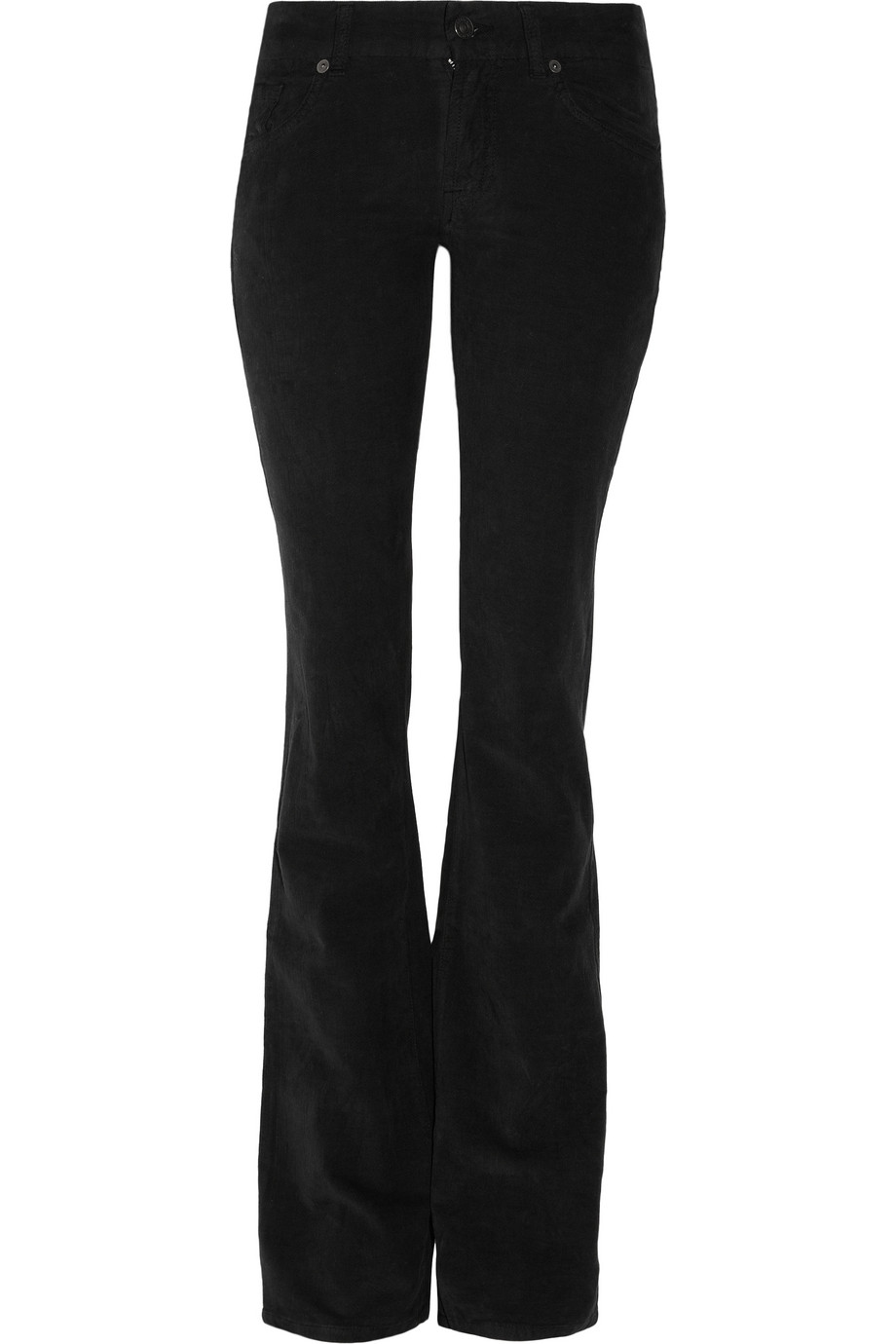 7 For All Mankind Kimmie Low-rise Bootcut Jeans in Black | Lyst