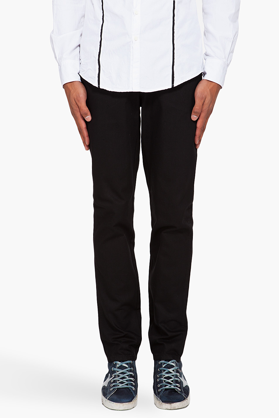 Cheap Monday Snug Black Jeans in Black for Men | Lyst