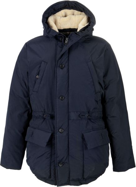 Scotch & Soda Mountain Parka Jacket Night in Blue for Men | Lyst