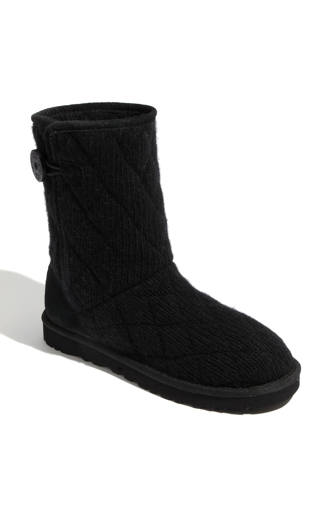 Ugg Mountain Quilted Boot (women) in Black | Lyst