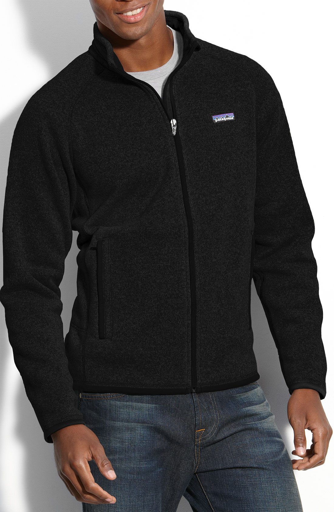 Patagonia 'Better Sweater' Jacket in Black for Men | Lyst
