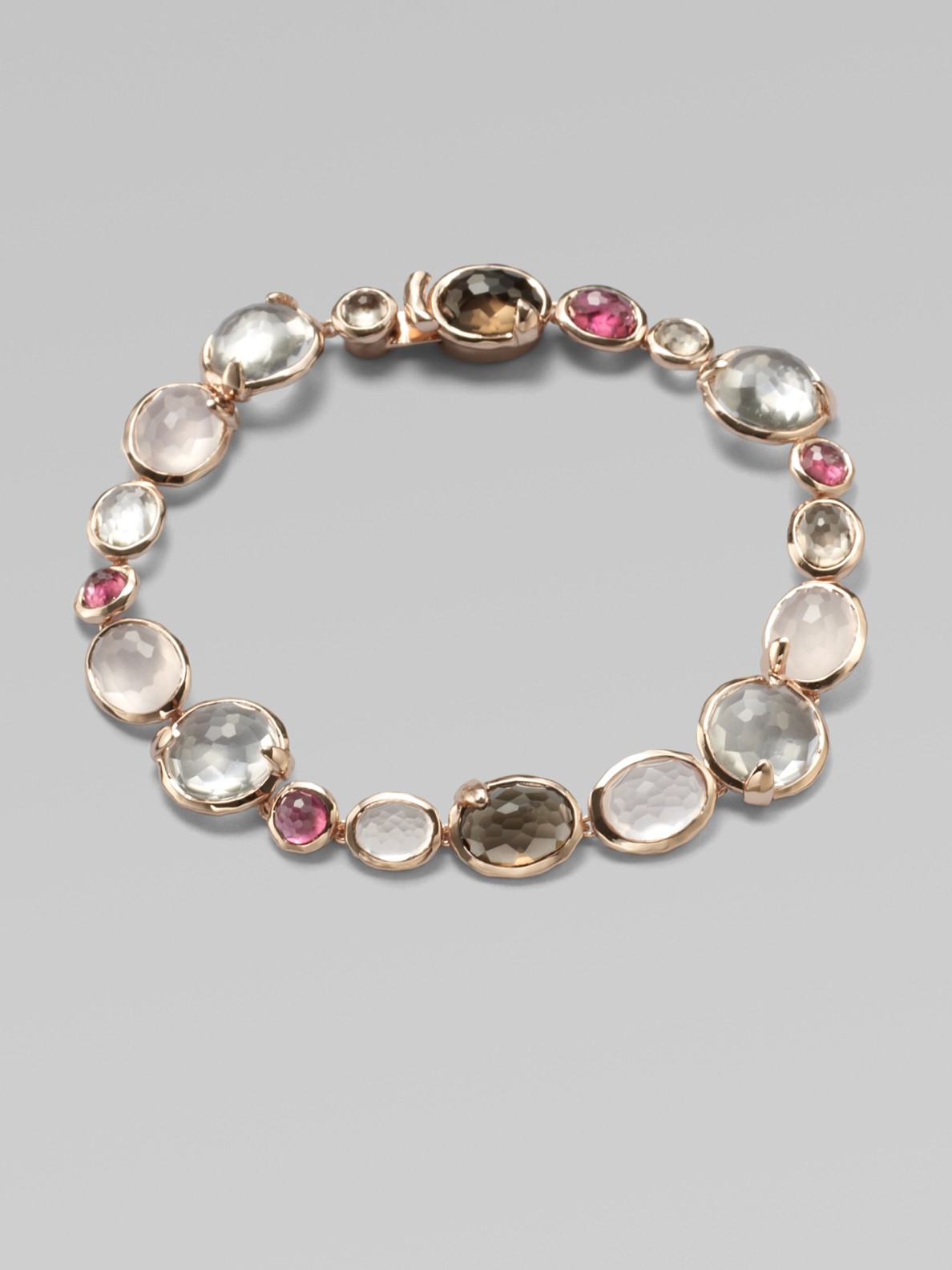Lyst Ippolita 18k Gold Sterling Silver Semi Precious Multi Stone Gallery
