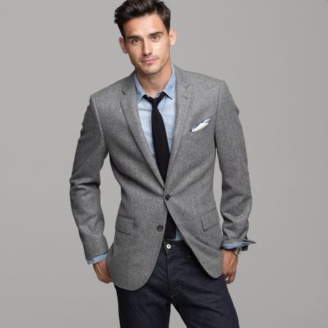 J.crew Cashmere Sportcoat in Ludlow Fit in Gray for Men (charcoal) | Lyst