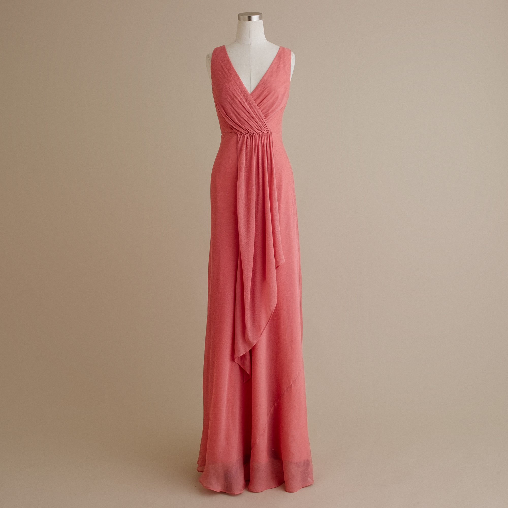 j crew chiffon dress