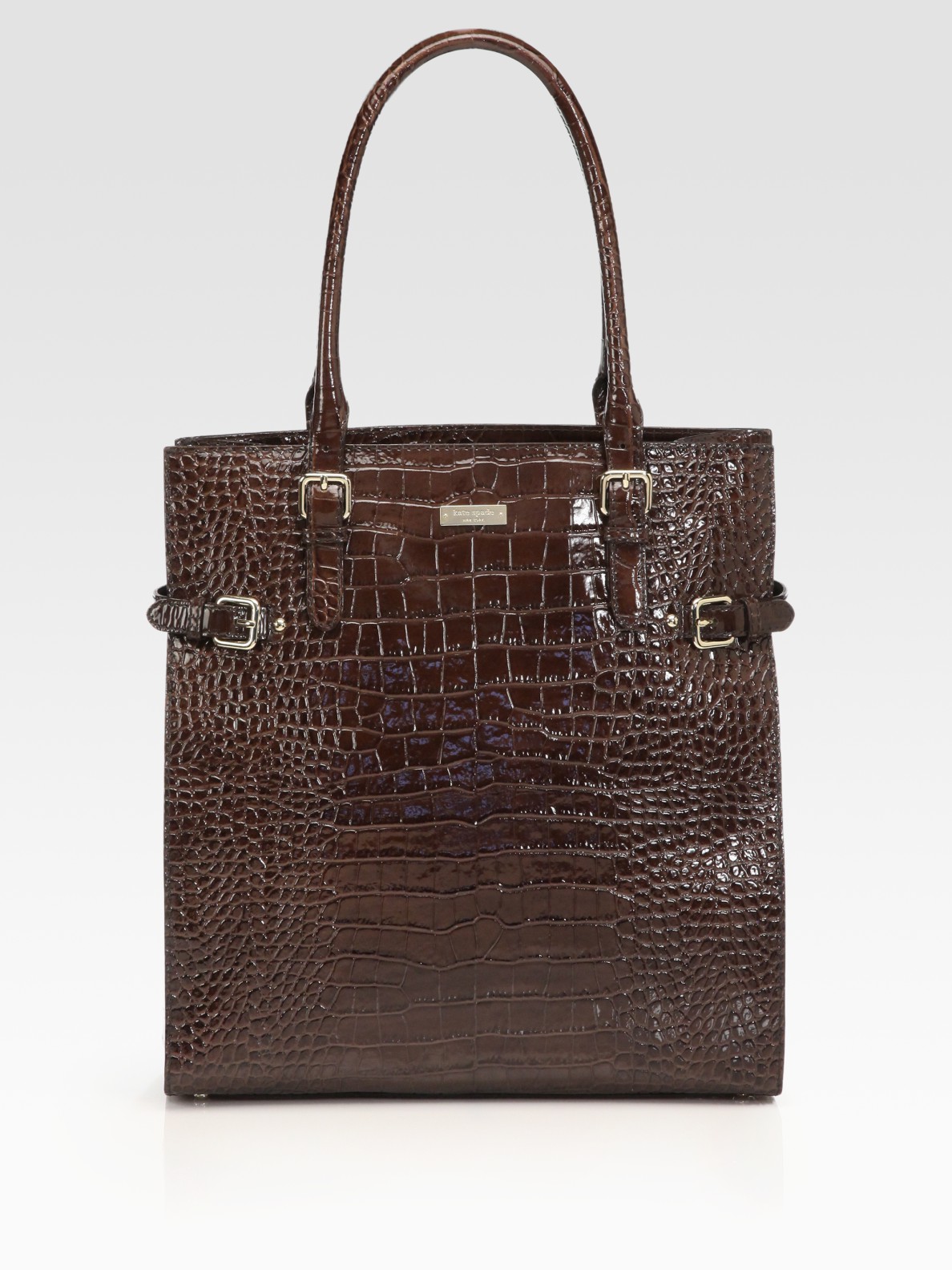 Lyst Kate Spade New York Jasper Croc Embossed Leather Tote Bag In Gallery