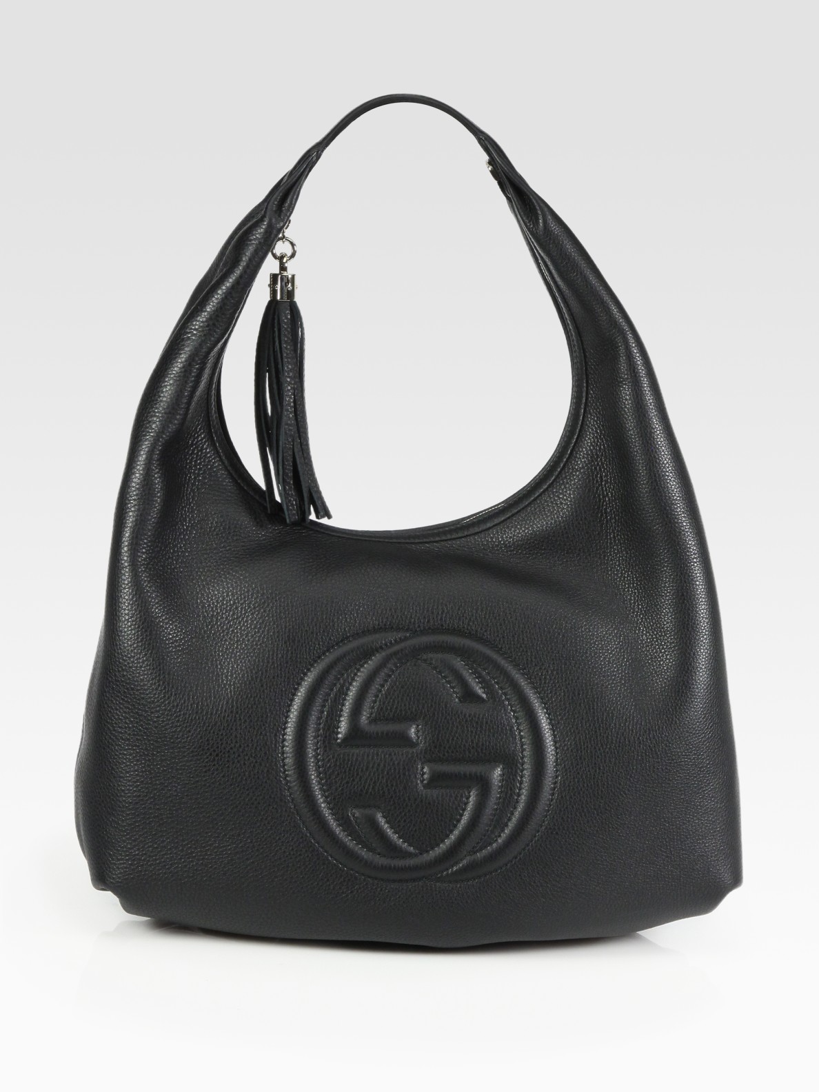 Gucci Soho Medium Hobo Bag in Black | Lyst