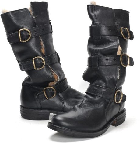 Fiorentini + Baker Eternity Boot with Fur in Black | Lyst