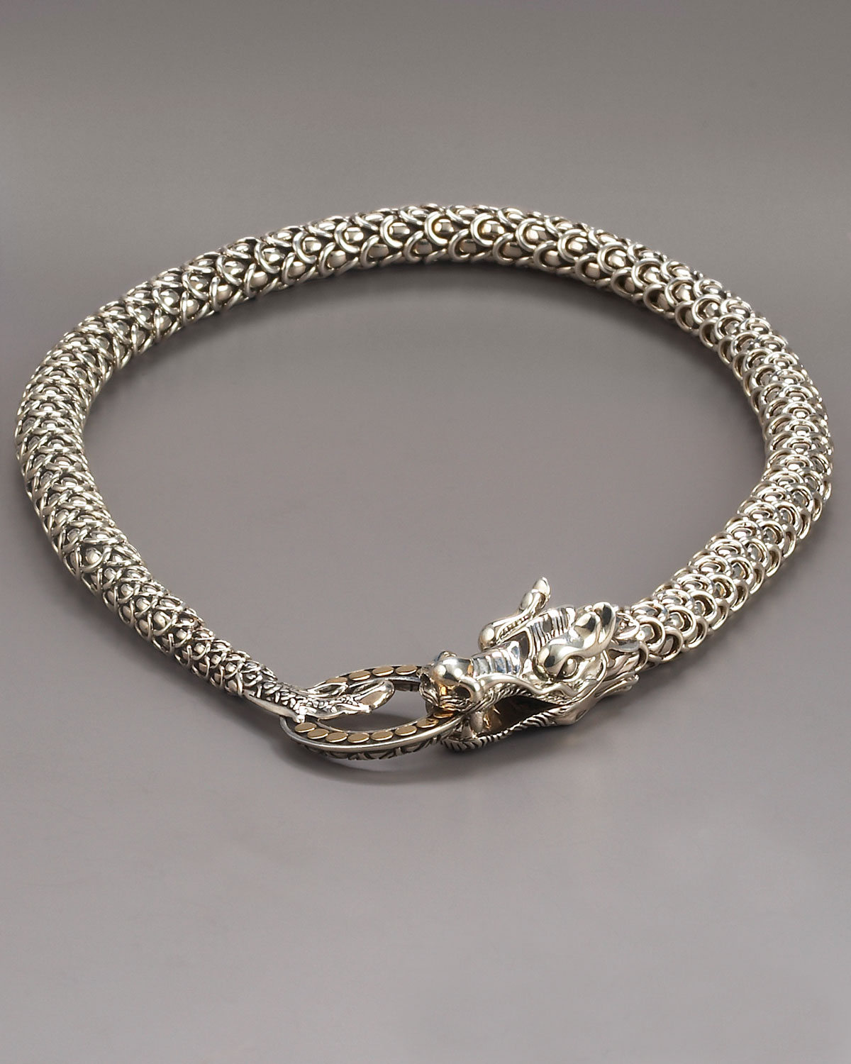 Lyst - John hardy Naga Dragon Necklace in Metallic