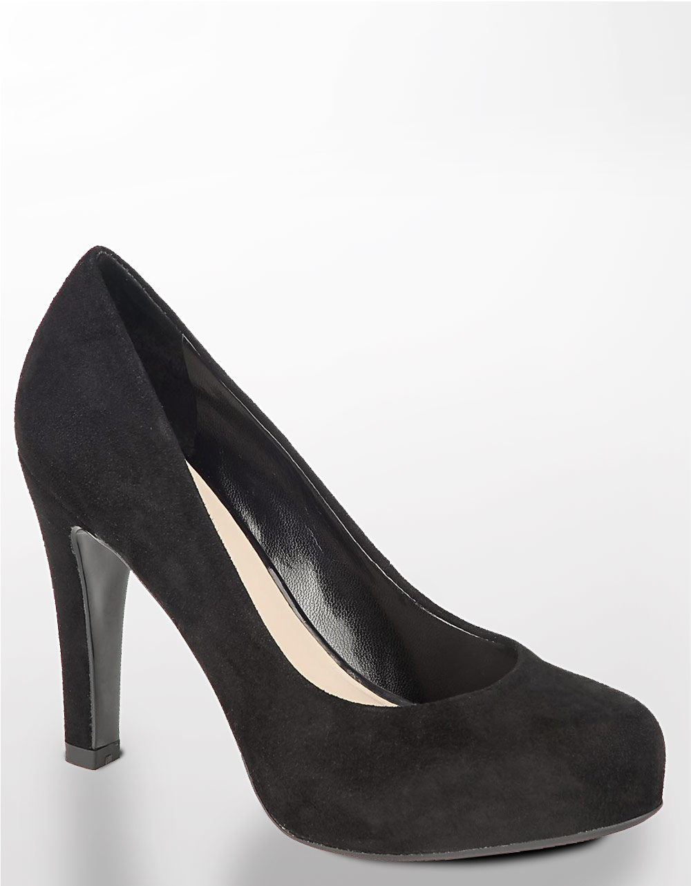 franco sarto black suede pumps