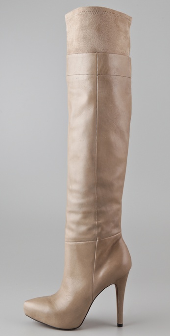 knee top boots