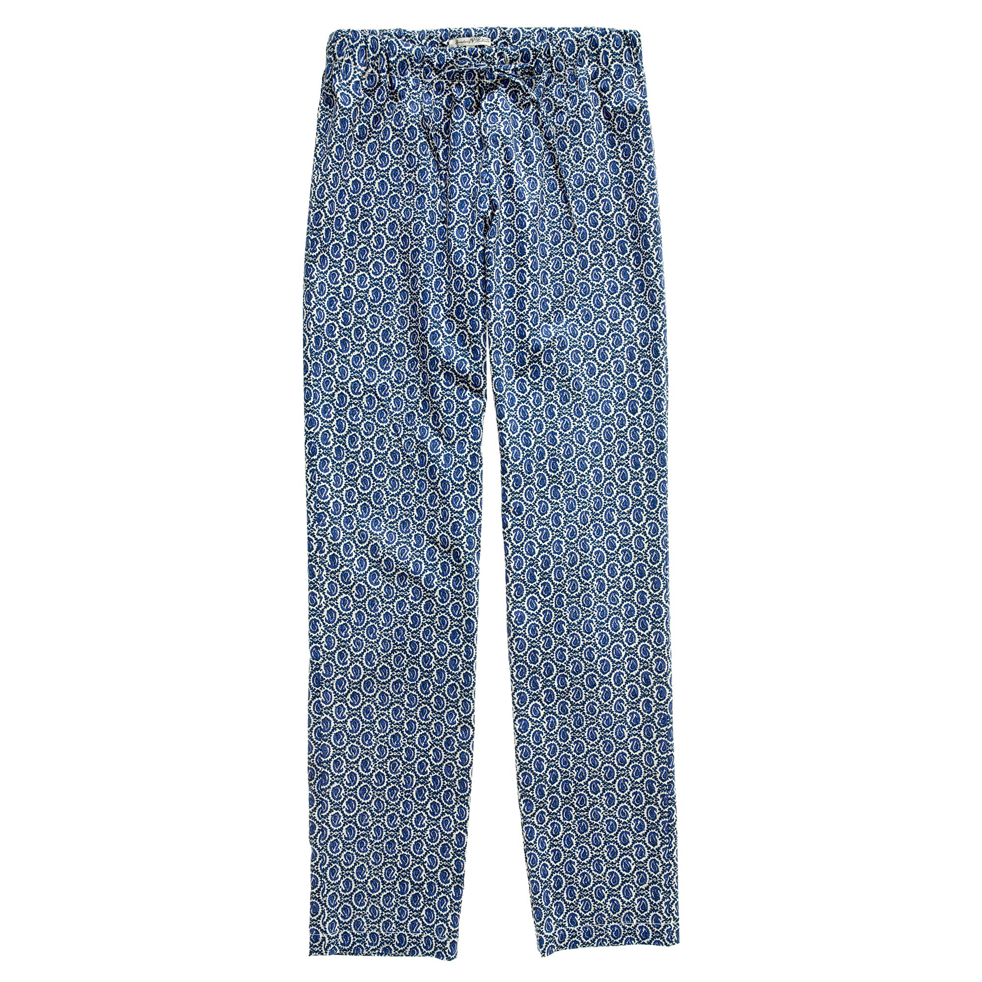 Lyst - Madewell Paisley Pajama Pants in Blue