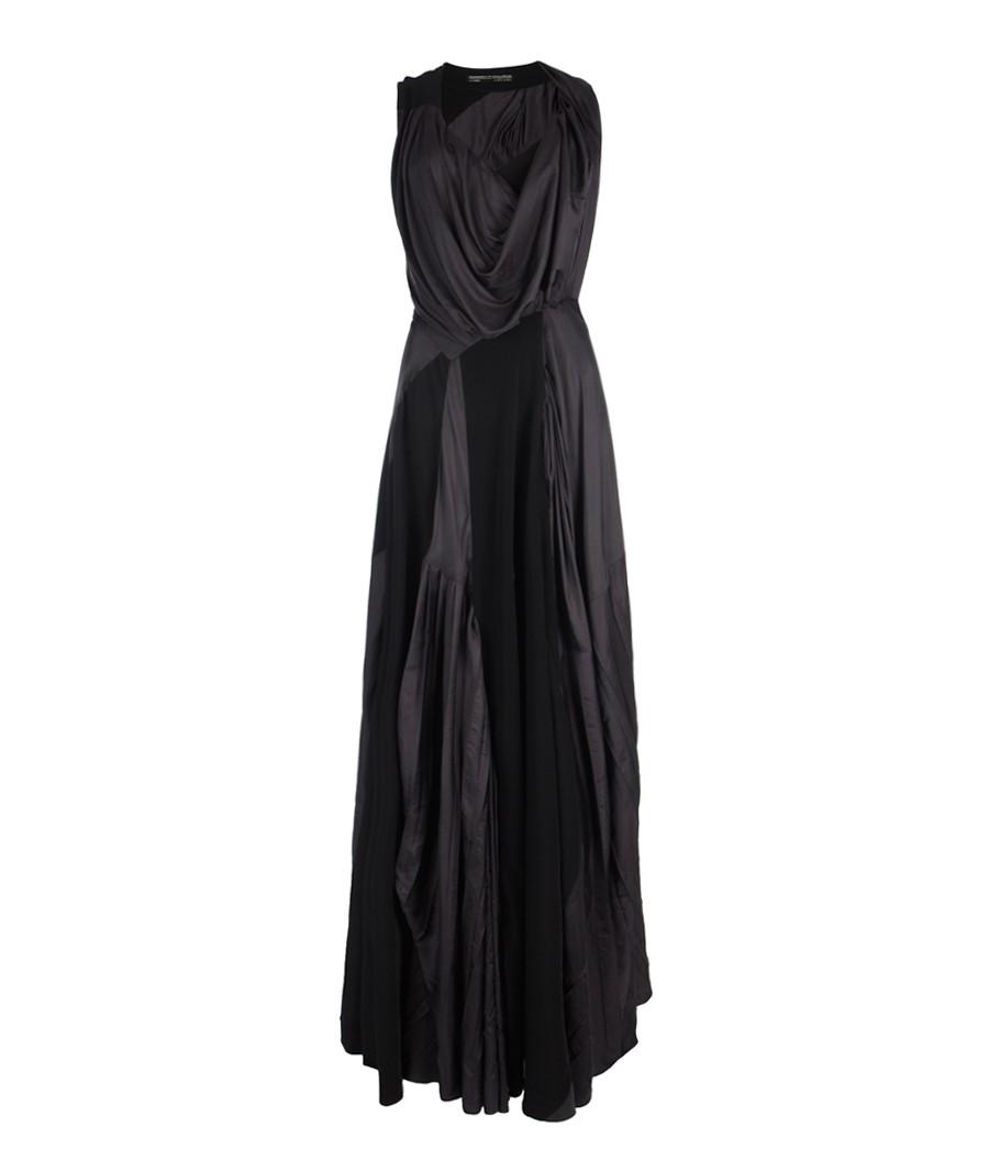 Allsaints Heather Maxi Dress in Black | Lyst