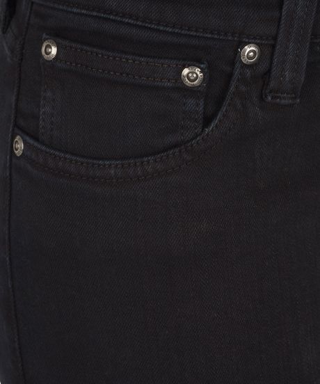 Nudie Jeans Tight Long John Black Jeans in Black | Lyst