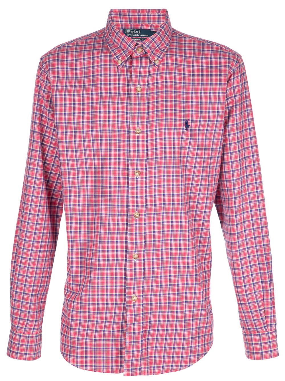 Ralph Lauren Checked Shirt in Blue for Men (pink) | Lyst