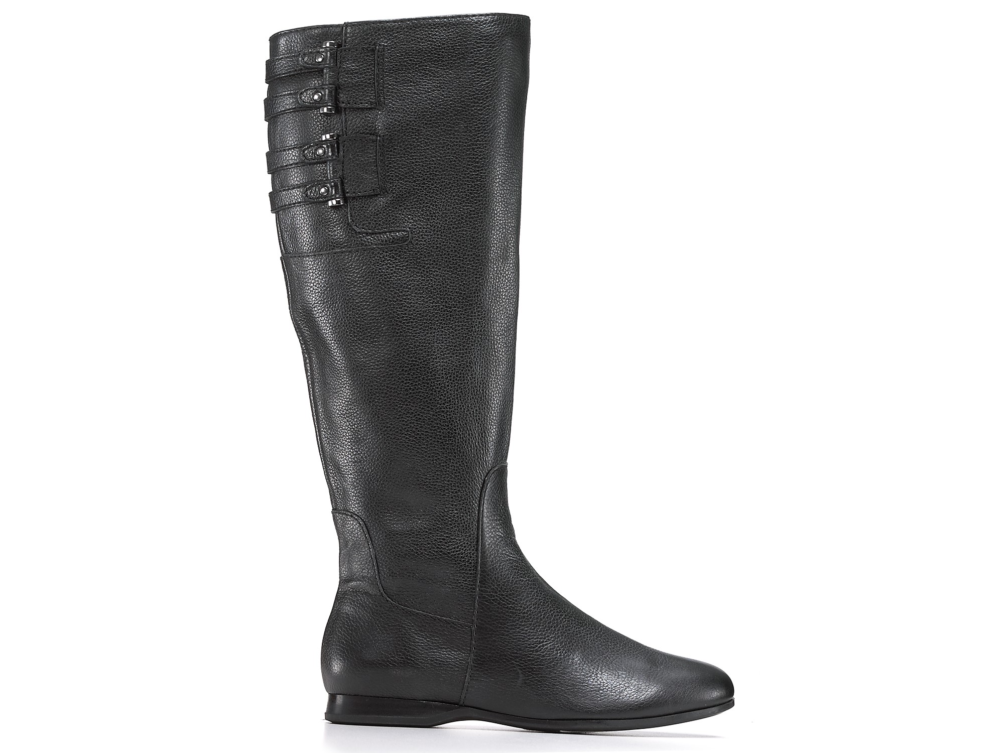 Lyst - Enzo angiolini Boots - Zapata Flat in Black