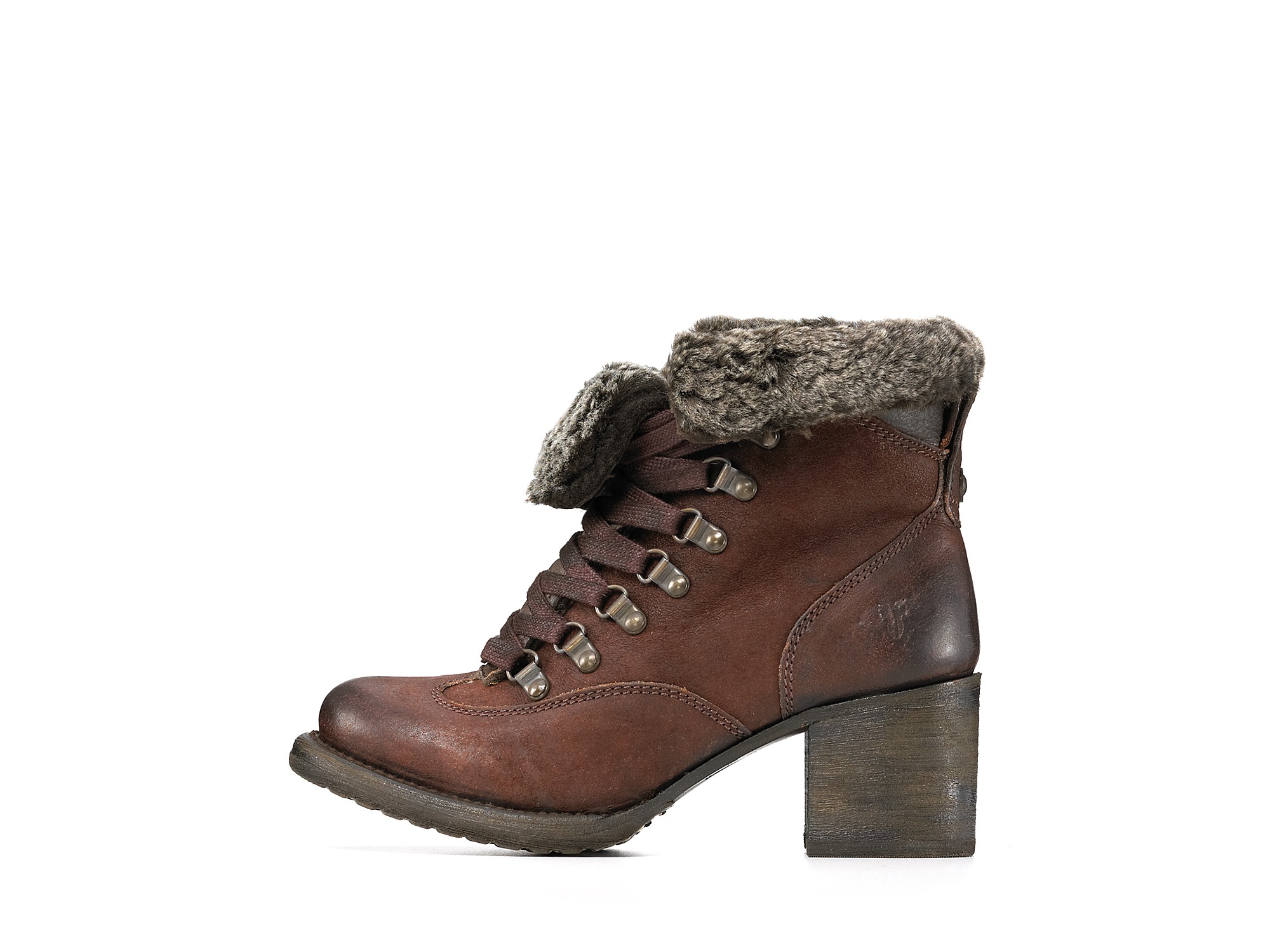 brown hiker boots women