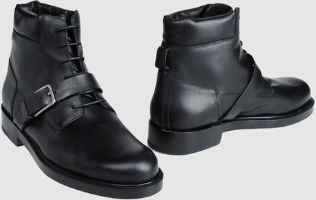 Kris Van Assche Ankle Boots in Black for Men | Lyst