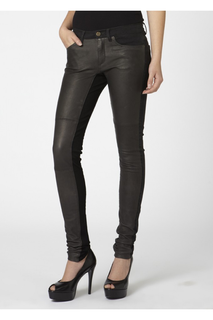 Donna Ida Superfine Flash Friend Skinny Jeans - Nero in Black (nero) | Lyst
