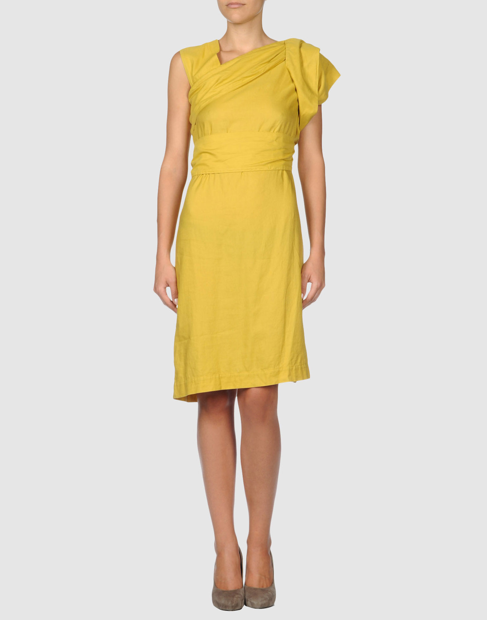 Vivienne Westwood Anglomania Short Dress in Yellow | Lyst