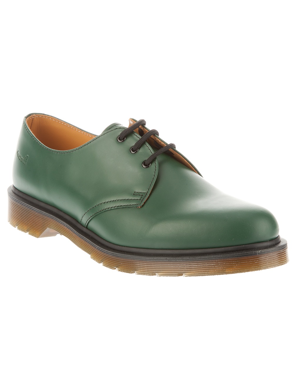 Dr. Martens 3 Eyelet Shoe in Green for Men | Lyst