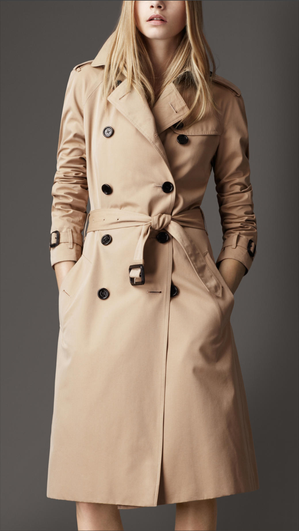 Wool Cashmere Trench Coat Camel Burberry The Burberry Heritage Trench Coat Sandringham