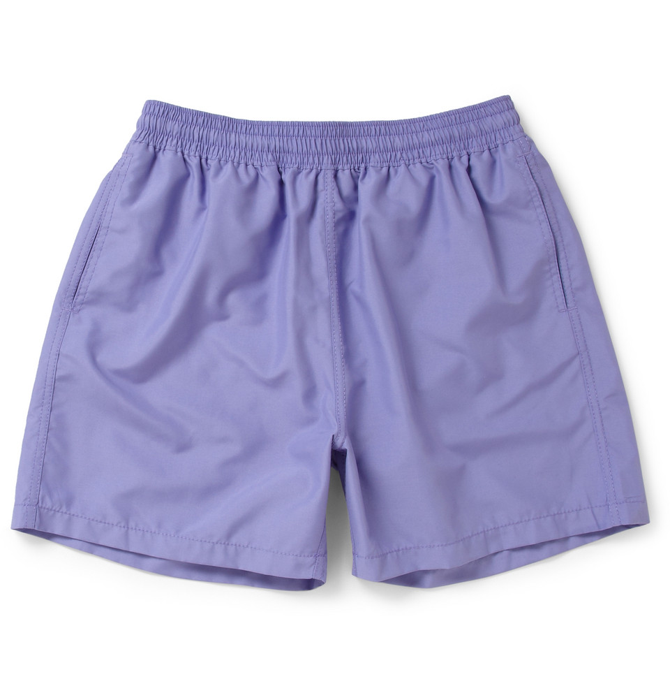 Ralph Lauren Purple Label Mid-length Swim Shorts in Purple for Men | Lyst
