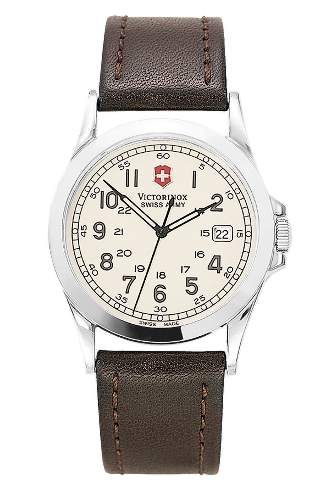 Victorinox Swiss Army Infantry Watch 38mm in Brown for Men (white/brown ...