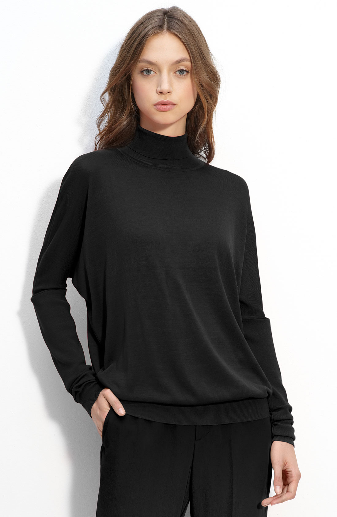 Marc By Marc Jacobs Shelia Keyhole Back Turtleneck in Black | Lyst