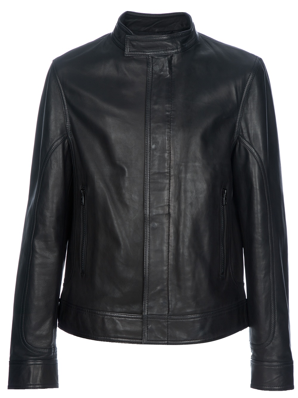 Givenchy Leather Jacket in Black for Men | Lyst