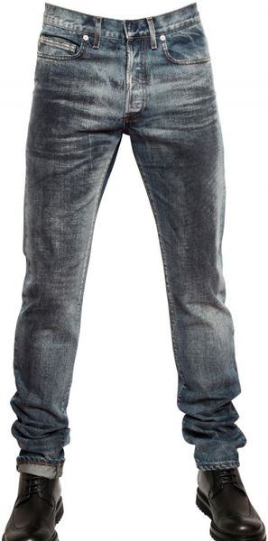 Dior Homme 19cm Life Brush Denim Jeans in Blue for Men | Lyst