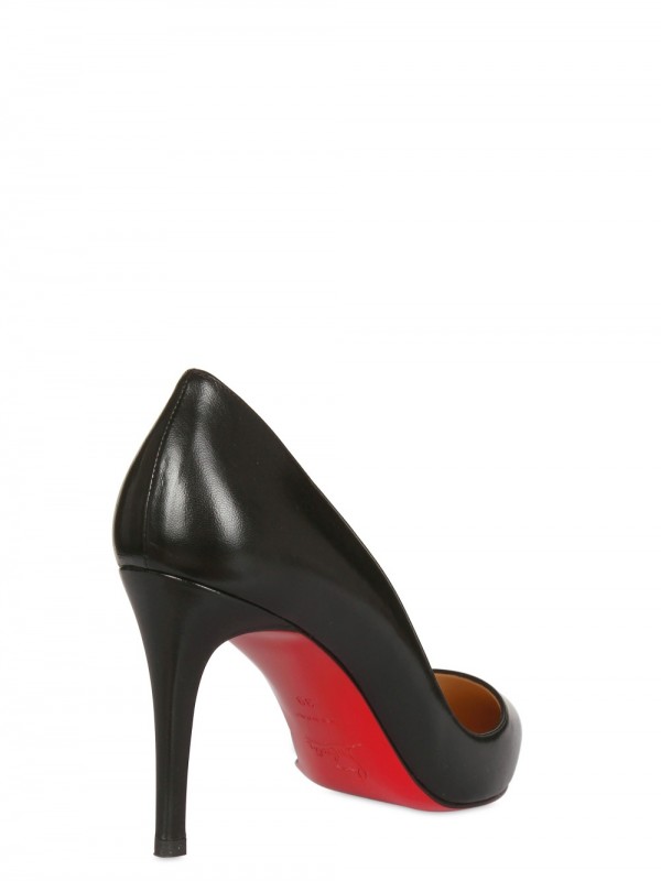 christian louboutin pigalle 100 black kid pump christian louboutin pigalle 100 black kid pump