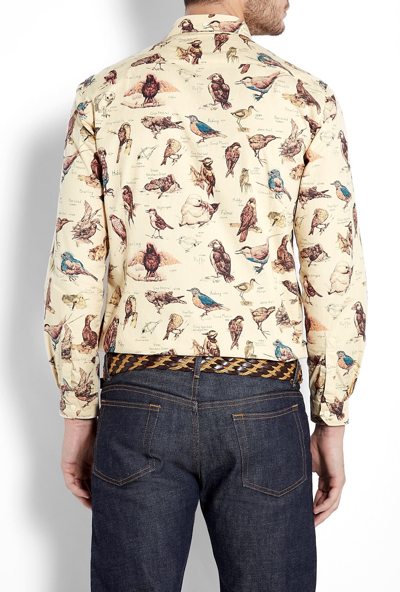 barbour bird shirt