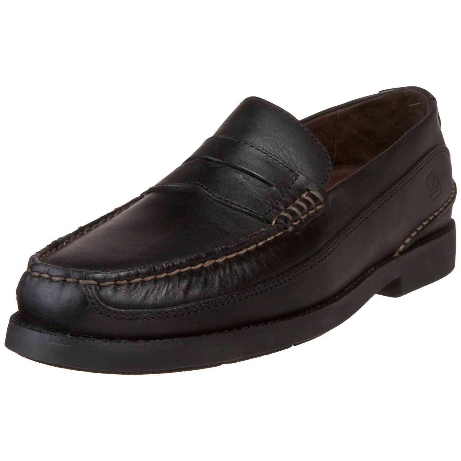 Sperry Top-sider Seaport Penny Loafer in Brown for Men (black) | Lyst