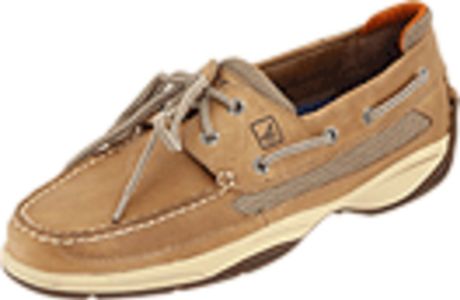 Sperry Top-sider Lanyard 2 Eye Boat Shoe in Brown for Men (linen) | Lyst