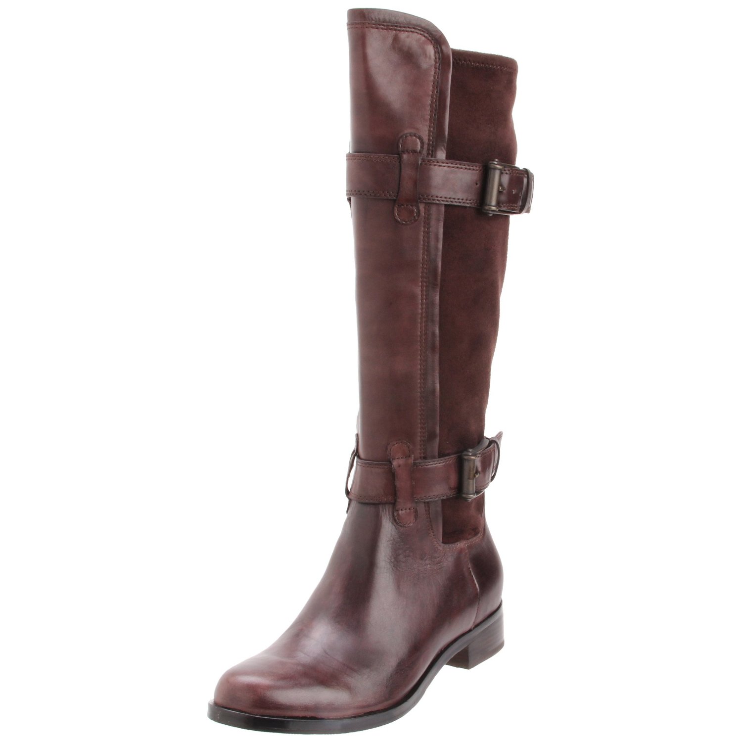 Cole Haan Womens Air Whitley Buckle Boot in Brown (dark chocolate) | Lyst