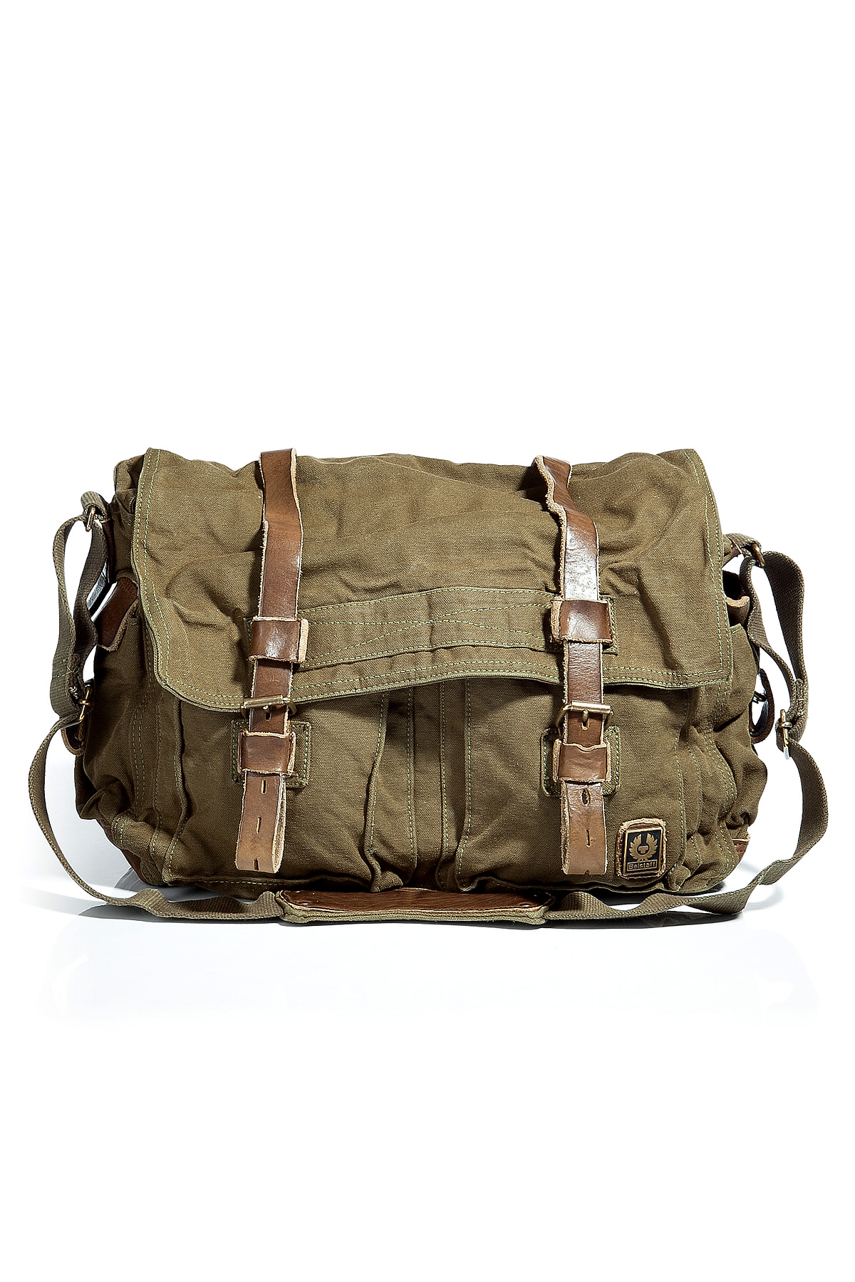 Belstaff Military Green Large Shoulder Bag 554 in Khaki for Men (green ...