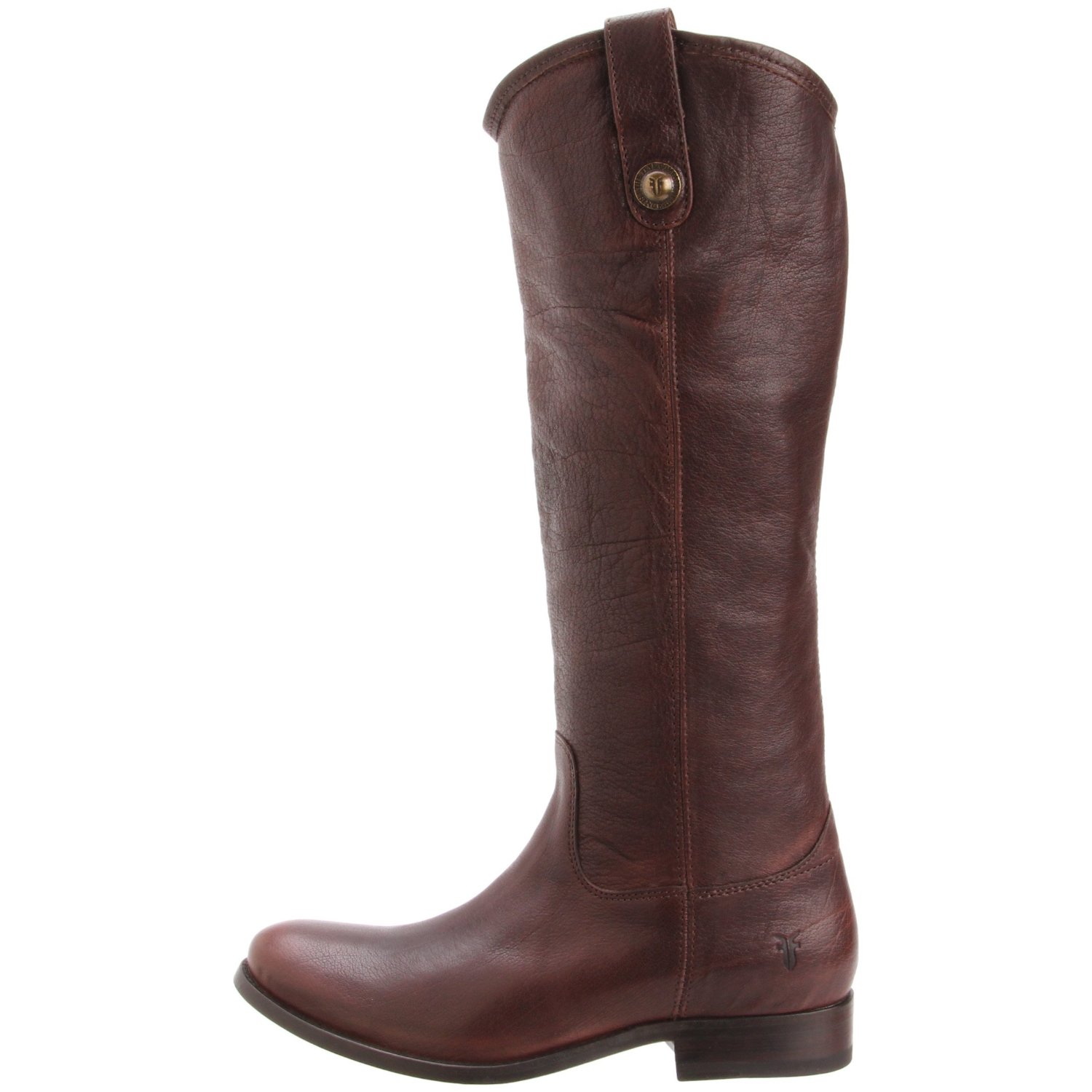 Frye Frye Womens Melissa Button Kneehigh Boot in Brown (dark brown soft ...